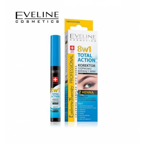 Huyết Thanh Dưỡng Lông Mày Eveline Cosmetics 8 in 1  