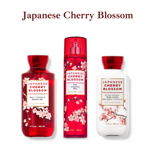 Bộ Sản Phẩm Body Bath & Body Works - Japanese Cherry Blossom