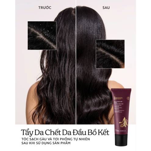 TẨY DA CHẾT DA ĐẦU BỒ KẾT COCOON 200ML