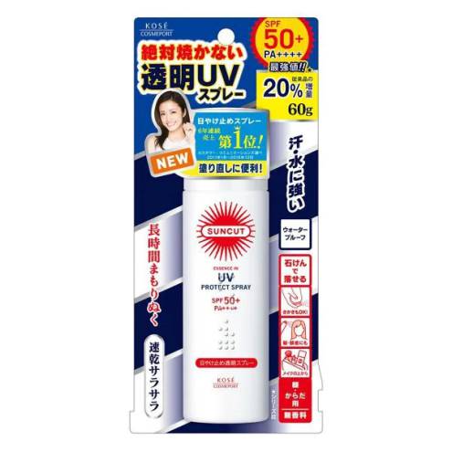 Xịt Chống Nắng Dạng Kosé Cosmeport Suncut Uv Protect Spray Spf 50+/Pa++++