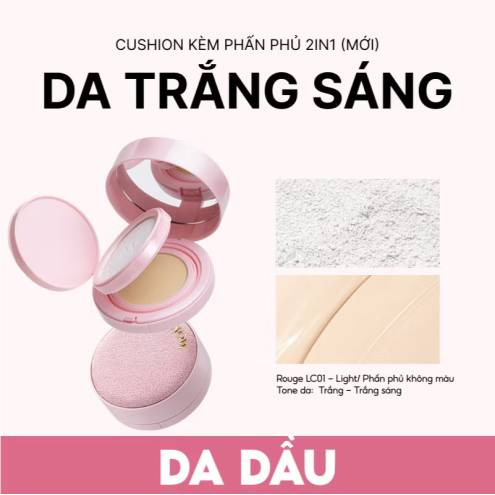 CUSHION KÈM PHẤN PHỦ MENOW 