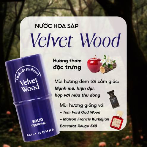 Nước Hoa Dạng Sáp Daily Comma Perfume 4.7g