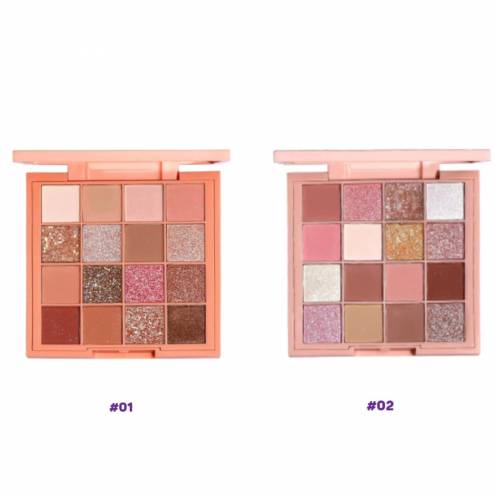 Bảng Phấn Mắt 16 Ô Habaria Pro 16 Colors Eyeshadow Palette 