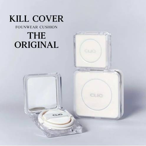 (MÓP VỎ ) Phấn Nước Clio Kill Cover Founwear Cushion The Original SPF50+ PA+++ - KÈM LÕI