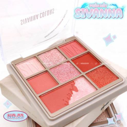 Phấn mắt Sivanna Colors Impression Eyeshadow Palette HF952