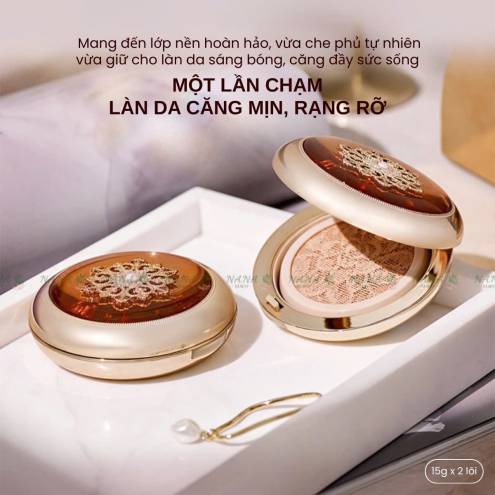 Set Phấn Nước Whoo Radiant Essence Cushion SPF50+/PA+++ Limited