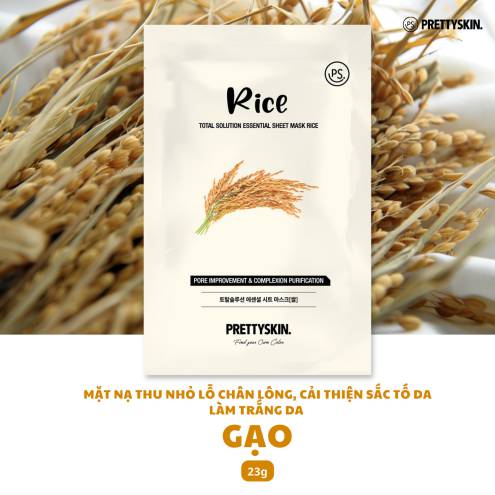 Mặt Nạ Tinh Chất Pretty Skin Total Solution Essential Sheet Mask  