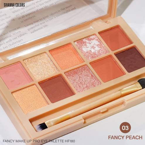 Bảng Phấn Mắt Sivanna colors Fancy Makeup Pro Eye Palette 