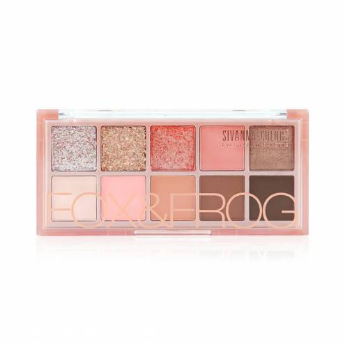 Bảng Mắt 10 Ô Sivanna Colors Fox & Frog Eyeshadow Palette