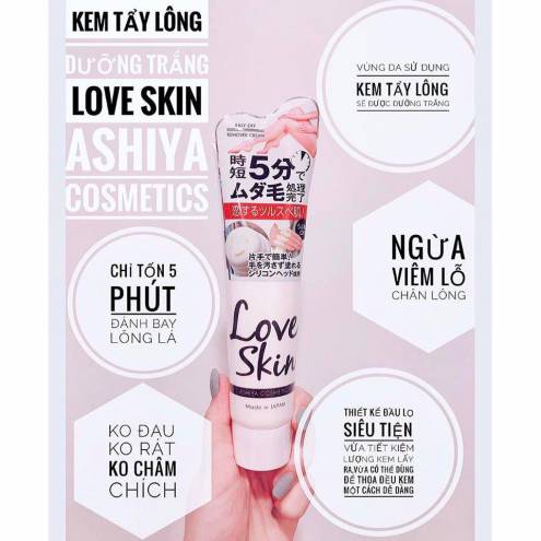 Kem tẩy lông Love Skin Easy Off 150g Nhật Bản