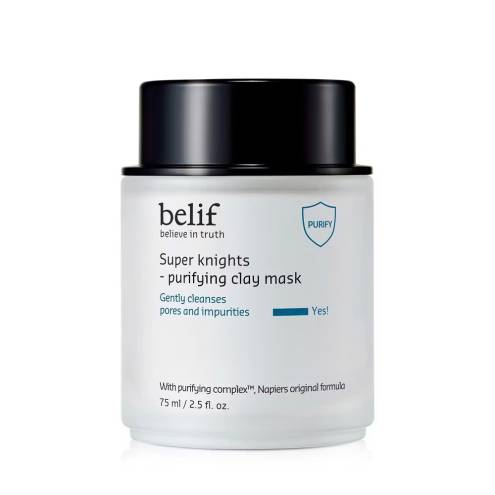 Mặt Nạ Đất Sét Belif Super Knights Purifying Clay Mask 75ml