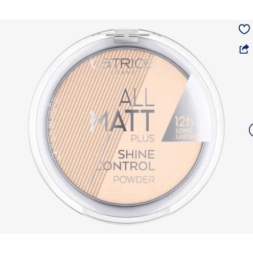 Phấn Phủ Catrice All Matt Plus Shine Control Powder 12H (Mẫu mới) 