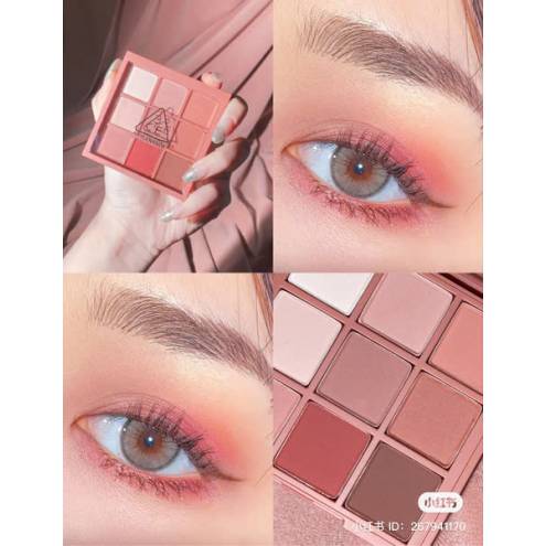 Bảng Phấn Mắt 9 Màu 3CE Multi Eye Color Palette – Dry Bouquet