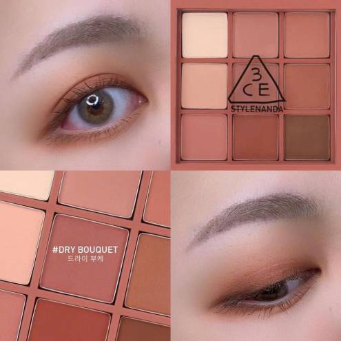 Bảng Phấn Mắt 9 Màu 3CE Multi Eye Color Palette – Dry Bouquet