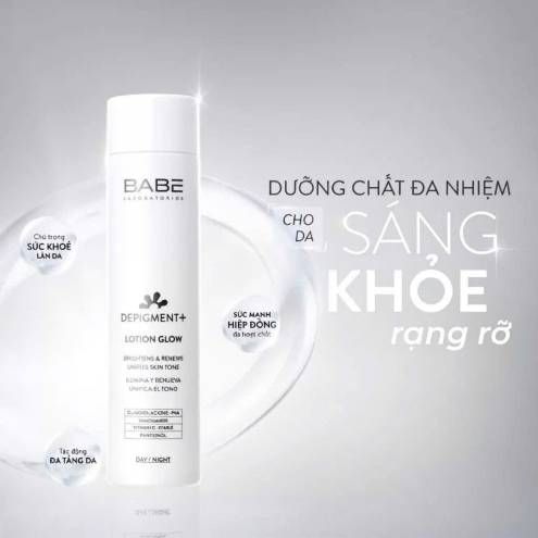 Nước Hoa Hồng Babe Depigment Lotion Glow 150ml