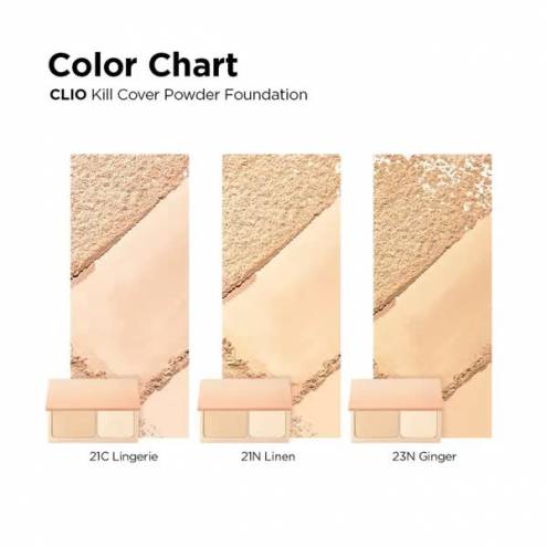 Phấn Nền Clio Dạng Nén Kill Cover Powder Foundation 9g