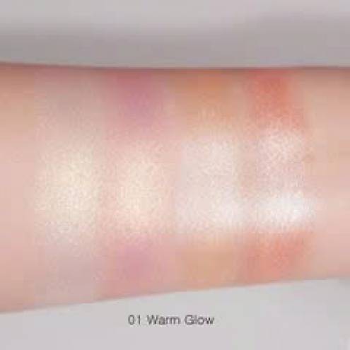 Bảng Highlight 4 Ô Wakemake Glow Palette