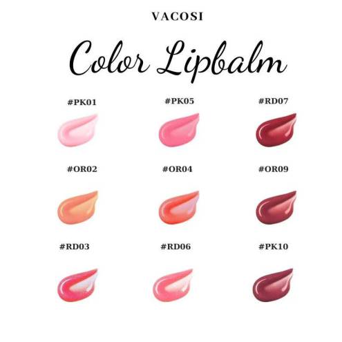 Son Dưỡng Có Màu Vacosi Natural Studio Color Lip Balm