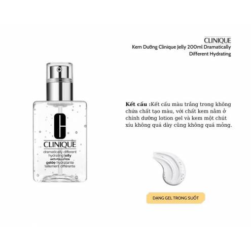 Kem dưỡng ẩm Clinique dramatically different moisturizing Gel/Lotion+/Jelly 125ml bản USA Kem dưỡng ẩm