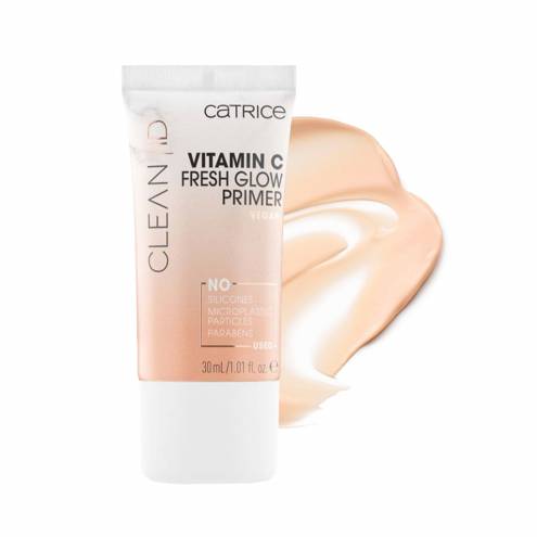 Kem Lót Bổ Sung Cấp Nước Catrice Clean ID Vitamin C Fresh Glow Primer 30ml