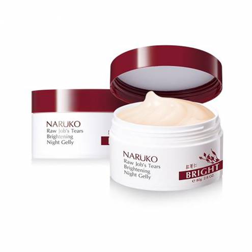 Mặt Nạ Ngủ Naruko Ý Dĩ Nhân Đỏ Làm Sáng Mịn Da Mới 80g RJT Brightening Night Gelly