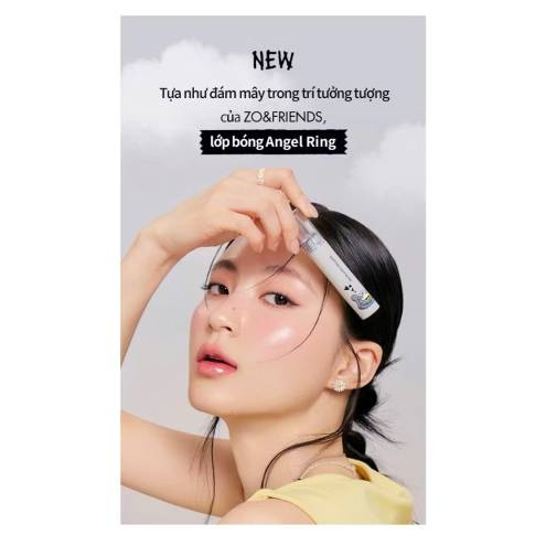 [ZOA Collection] [Romand X ZO&FRIENDS] Son Tint bóng căng mọng Romand Gl​a​s​t​i​n​g Co​l​o​r Gl​o​s​s 