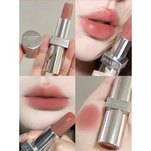 Son Prada Monochrome Hyper Matte Lipstick B02 Quartz – Màu Hồng Đào