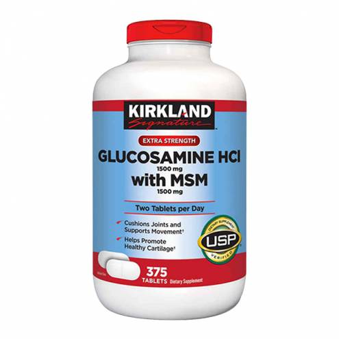 Viên Uống Bổ Xương Khớp Glucosamine Kirkland HCL 1500mg With MSM