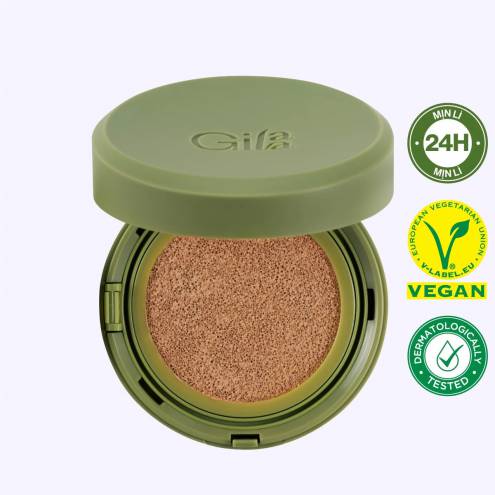  Siêu Phấn Nước Che Phủ Thuần Chay Gilaa Vegan Super Cover Cushion SPF50+/PA+++ 15g