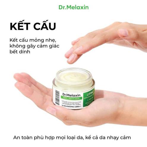 Kem Trị Mụn Lipino Anti-Fatty Acid Noncomedo Cream Dr Melaxin