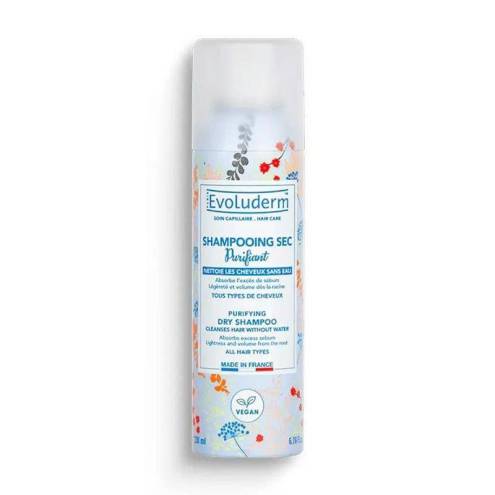 Dầu Gội Khô Evoluderm Purifying Dry Shampoo