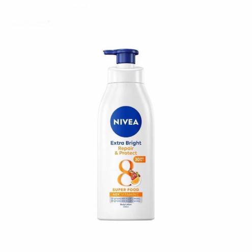 Sữa Dưỡng Thể Nivea Giúp Phục Hồi & Chống Nắng SPF 30 350ml Extra White Repair & Protect Body Lotion SPF30