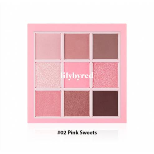 Bảng Phấn Mắt 9 Ô Lilybyred Mood Cheat Kit