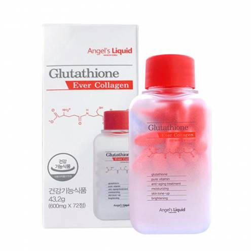 Viên Uống Trắng Da, Bổ Sung Collagen Angels Liquid Glutathione Ever Collagen