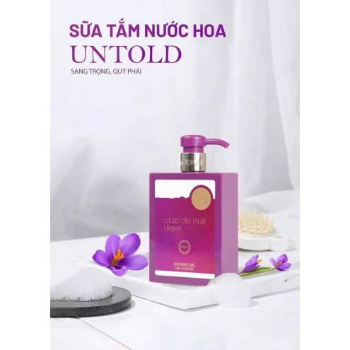 Sữa Tắm Hương Nước Hoa Nữ Armaf Club De Nuit Untold Shower Gel 360ml