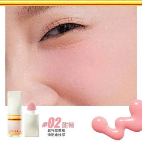 Phấn má hồng kem dạng lỏng Judydoll High Energy Girl Sports Series Liquid Blush