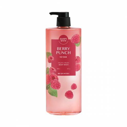 Sữa tắm hương trái cây Happy Bath Fruits Berry Punch Body Wash 900g No.044