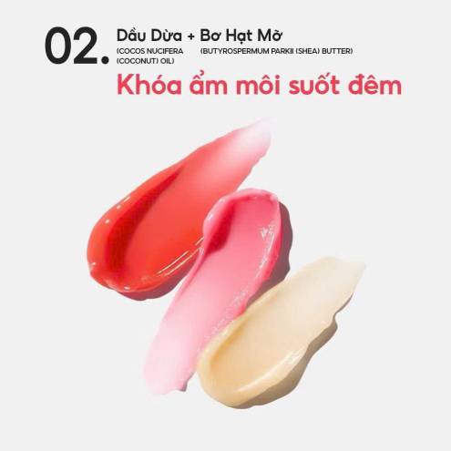 Ủ MÔI LANEIGE 20G – MẪU MỚI 3 TẦNG