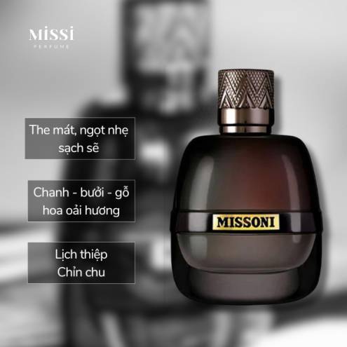Nước Hoa Nam Missoni Parfum Pour Homme 100ml