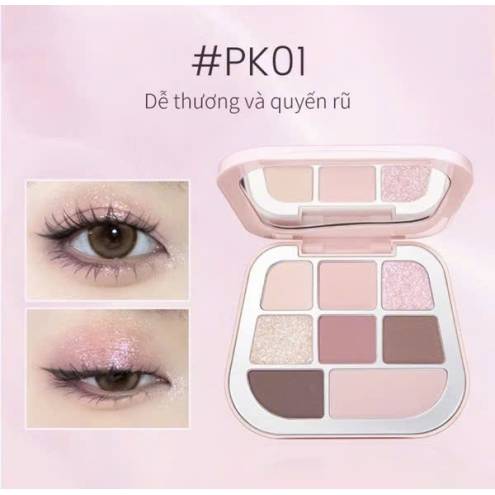 Bảng Phấn Mắt 8 Ô Focallure 8 Pan Pressed Powder Palette