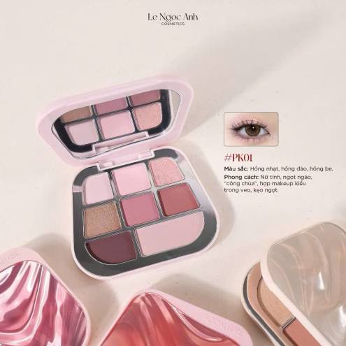 Bảng Phấn Mắt 8 Ô Focallure 8 Pan Pressed Powder Palette