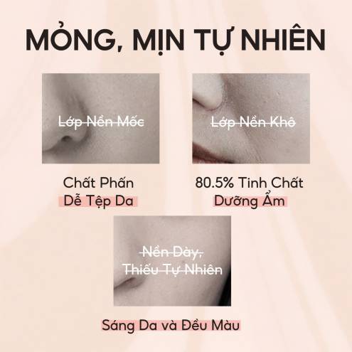 Phấn Tươi Giúp Lớp Nền Mỏng Mịn Colorkey Watery Essence Foundation Balm