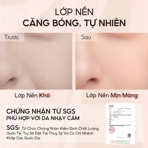 Phấn Tươi Giúp Lớp Nền Mỏng Mịn Colorkey Watery Essence Foundation Balm