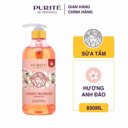 Combo Sữa Tắm Purité Sáng Mịn Da 850ml + 250ml