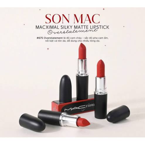 Son MAC Ximal Matte 675 Over Statement