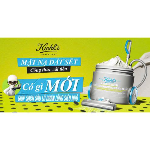 Mặt Nạ Đất Sét Kiehl's Rare Earth Deep Pore Cleansing Masque - 14ml