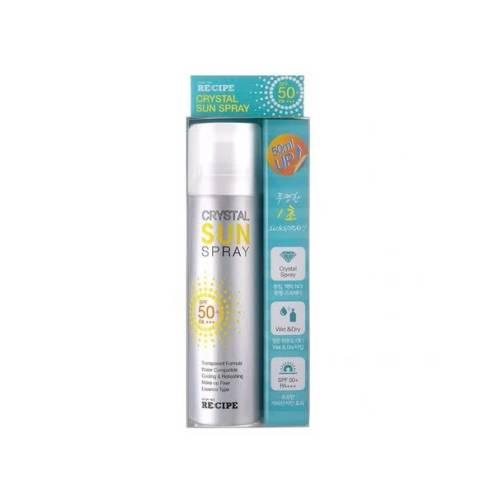 Xịt Chống Nắng RE:CIPE Crystal Sun Spray SPF50+ PA+++ 150ml