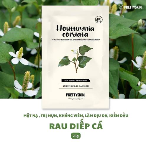 Mặt Nạ Tinh Chất Pretty Skin Total Solution Essential Sheet Mask  