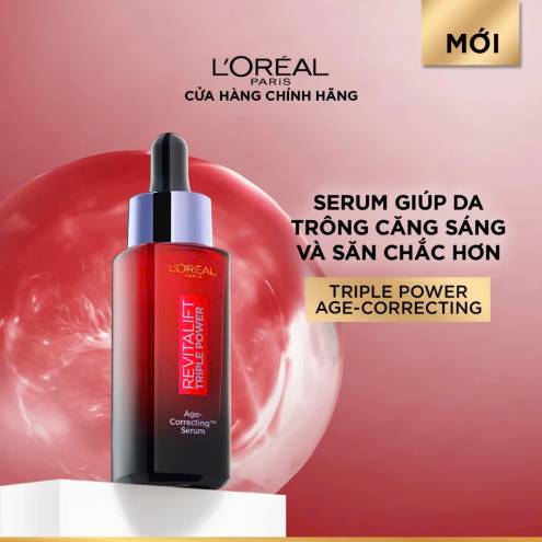 Serum Chống Lão Hóa LOreal Paris Revitalift Triple Power Age-Correcting 30ml