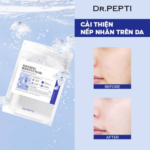 Mặt Nạ Dr.Pepti Làm Dịu Da, Siêu Cấp Ẩm Và Sáng Da 25ml Soothing Boost Up Mask